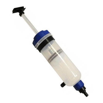 Ръчна  шприц - помпа за засмукване и изтласкване на масло в комплект с накрайници 1.5 л.1.5L