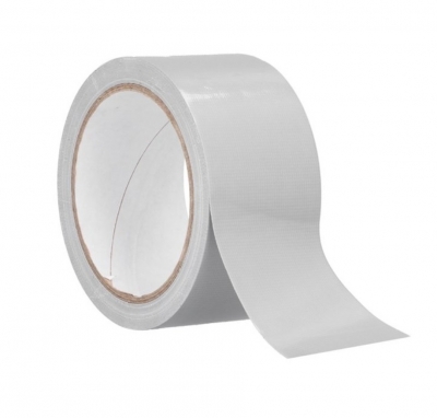 Универсална лента Бяло тиксо за брезент 20м х 50мм   