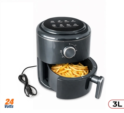 Air fryer - Еър Фрайър 24V, 250W, 3L – Фритюрник с горещ въздух за камиони