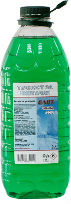 Зимна течност за чистачки ЕЛИТ -20°С, 3 литра