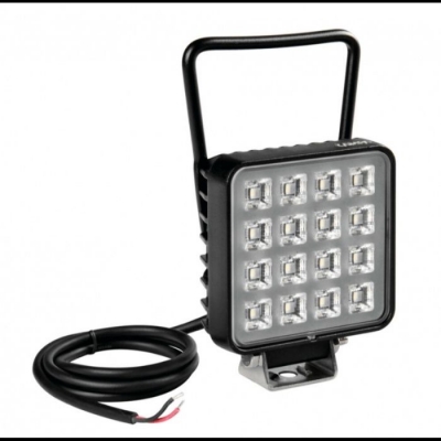 16W 1380lm LED ЛЕД Диоден Фар Работна Лампа Прожектор С Дръжка и Ключ