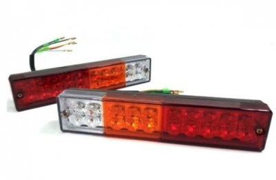 Комплект LED стопове мигач задна светлина 12v  за камион бус ТИР, ремарке ST0162