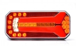 Комплект LED Светодиодни Стопове с Динамичен Мигач, Ляв и Десен, 6 Функции, Е-Мark, Неон Ефект, 12V-24V