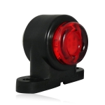 1 Брой LED мини светлини светлина тип рогче бяла + червена за камион бус ван ремарке платформа каравана 12V MAR820
