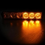 6 LED Аварийна Лампа За Пътна Помощ, Жълта Блиц Светлина, Мигаща! MAR753