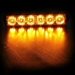 6 LED Аварийна Лампа За Пътна Помощ, Жълта Блиц Светлина, Мигаща! MAR753