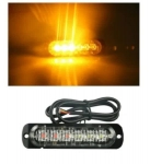 6 LED Аварийна Лампа За Пътна Помощ, Жълта Блиц Светлина, Мигаща! MAR340