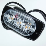 3 LED Аварийна Лампа За Пътна Помощ, Жълта Блиц Светлина, Мигаща! MAR749