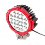 63W LED Мощен диоден фар,Червен, прожектор халоген джип ATV 4х4 офроуд