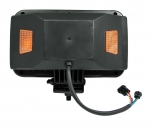 Комплект LED фарове - къси / дълги светлини, мигач, рефлектор - подходящ за трактор, комбайн, багер и др - 16 диода