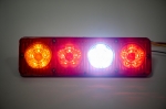 Комплект LED стопове мигач задна светлина 24V за камион, бус, ТИР,  ремарке