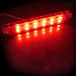 1 брой ЛЕД LED Червен Диоден Маркер Габарит Токос със 12 светодиода за камион ремарке бус ван каравана платформа 12 - 24V