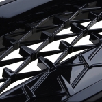 Бъбреци Решетки за BMW 5-та серия 2010-2017, F10, F11, F18 M5, 528i, 535i, 535xi, 520i, 523i, 525i, Diamond Style Черен Гланц