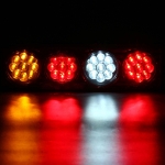 Комплект LED стопове мигач задна светлина 12V за камион, бус, ТИР,  ремарке