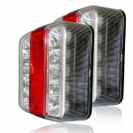 1 брой LED ЛЕД Диоден Стоп Задна светлина 12V 24V за бус камион ТИР ремарке каравана