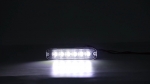 12 LED ЛЕД Комбинирана Жълто-Бяло Аварийна Лампа Блиц Светлина Мигаща За Пътна Помощ Платформа и др. 12-24V
