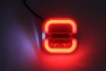 Комплект Безжични Диодни Лед Led Стопове Wireless С Магнит Неон Neon Ефект 12V-24V за Ремарке Каравана Платформа и др.