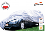 Водоустойчиво висококачествено покривало Perfect за автомобил размер XL ХЛ 150 cm x 485 cm сив CarPassion