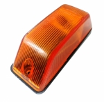 Универсална жълта оранжева сигнална лампа мигач габарит 14 х 5,5 cm 12V - 24V