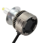 Комплект 3D CSP LED ЛЕД диодни крушки H7 Х7 12V 100W 20000lm за фарове Canbus без грешки 360° градуса