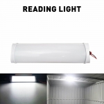 1 брой 72 ЛЕД LED Интериорна диодна лампа 28 см бяла светлина 12V за автомобил бус ван каравана кемпер дома или офиса