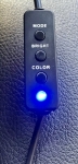 ЛЕД LED Светодиодно осветление за ароматизатор POPPY със 7 различни цвята 12V - 24V с конектор за запалка