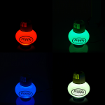ЛЕД LED Светодиодно осветление за ароматизатор POPPY със 7 различни цвята 12V - 24V с конектор за запалка