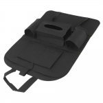 Мултифункционален органайзер за задната част на предна седалка на автомобил Черен с 6 джоба