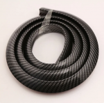 Универсална Защитна гумена лента лайсна протектор за калник калници или за облицовка на ръба на веждите карбон карбоновa 150 см/ 1.5M