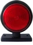 Комплект от 2 броя 12-24V  ЛЕД LED Диодни Странични Маркери Рогчета Светлини неон ефект За Камион Ремарке Каравана Кемпер АТВ  оранжево-червено 2X MAR949