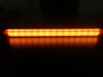 1 брой LED ЛЕД Светодиоден Габарит Маркер  с Неон Ефект Жълт Оранжев 12V-24V 24 см