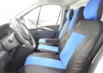 2+1 Калъфи тапицерия за предни седалки за Опел Виваро Opel Vivaro Рено Трафик Renault Trafic 2014+ TAP287