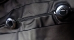 1+1 Комплект универсални калъфи  тапицерия за предни седалки на автомобил  бус джип еко кожа червено с черно