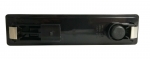 1бр преден габарит LED сенник маркер за Скания Scania - 180mm x 45 mm + букса Бяло стъкло Оранжева светлина