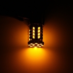 LED Лед Крушки, Мигач, 44 SMD, Canbus, 1156 (P21W), 12V, Оранжева, Жълта Светлина