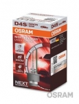 1 брой Крушка за фар xenon Osram D4S Night Breaker Laser +200%, 35W, P32d-5