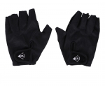 Комплект от 2 броя ръкавици за колело велосипед без пръсти черно размер S DUNLOP