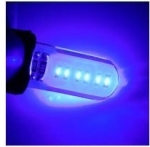LED Лед Диодни Крушки За Габарит, Т10 W5W, COB 12-Core, 12V, 6 Цвята Светлина