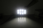 Нов мощен 64W LED Лед Фар Халоген с Три Функции Неон Neon ефект 12-24V Бяла светлина 6500LM