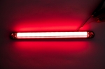 LED Светодиоден Габарит, Неон Ефект, Маркер, Червен, 12 LED, 12V-24V, 24 см