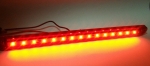 ЛЕД LED Червен Диоден Маркер Габарит Токос със 15 светодиода за камион ремарке бус ван каравана платформа 12V-24V