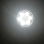 ЛЕД Диоден Халоген LED Лампа 2100lm 112mm 24W Бяла и Червена Светлина