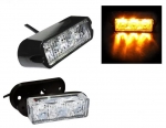 3 LED Аварийна Лампа За Пътна Помощ, Жълта Блиц Светлина, Мигаща! MAR751
