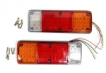 Комплект LED стопове мигач задна светлина 12v  за камион бус ТИР, ремарке ST0167