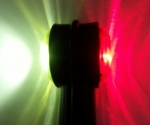 Комплект от 2 броя LED ЛЕД Гумени Гъвкави Диодни Странични Рогчета Маркери Габарити Светлини За Камион Ремарке Каравана Платформа 12V