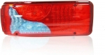 Комплект Задни Диодни LED Лед Стопове - 400mm x 150mm x 85mm 24V - с букса - подходящи за Камион Тир Ремарке Каравана Платформа